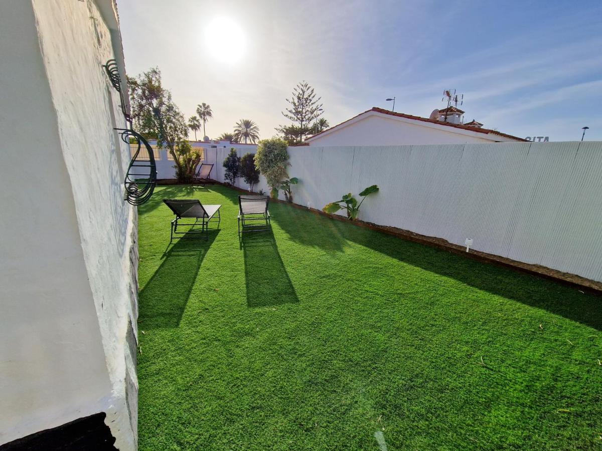Acogedor Bungalow En Playa Del Ingles Exterior foto